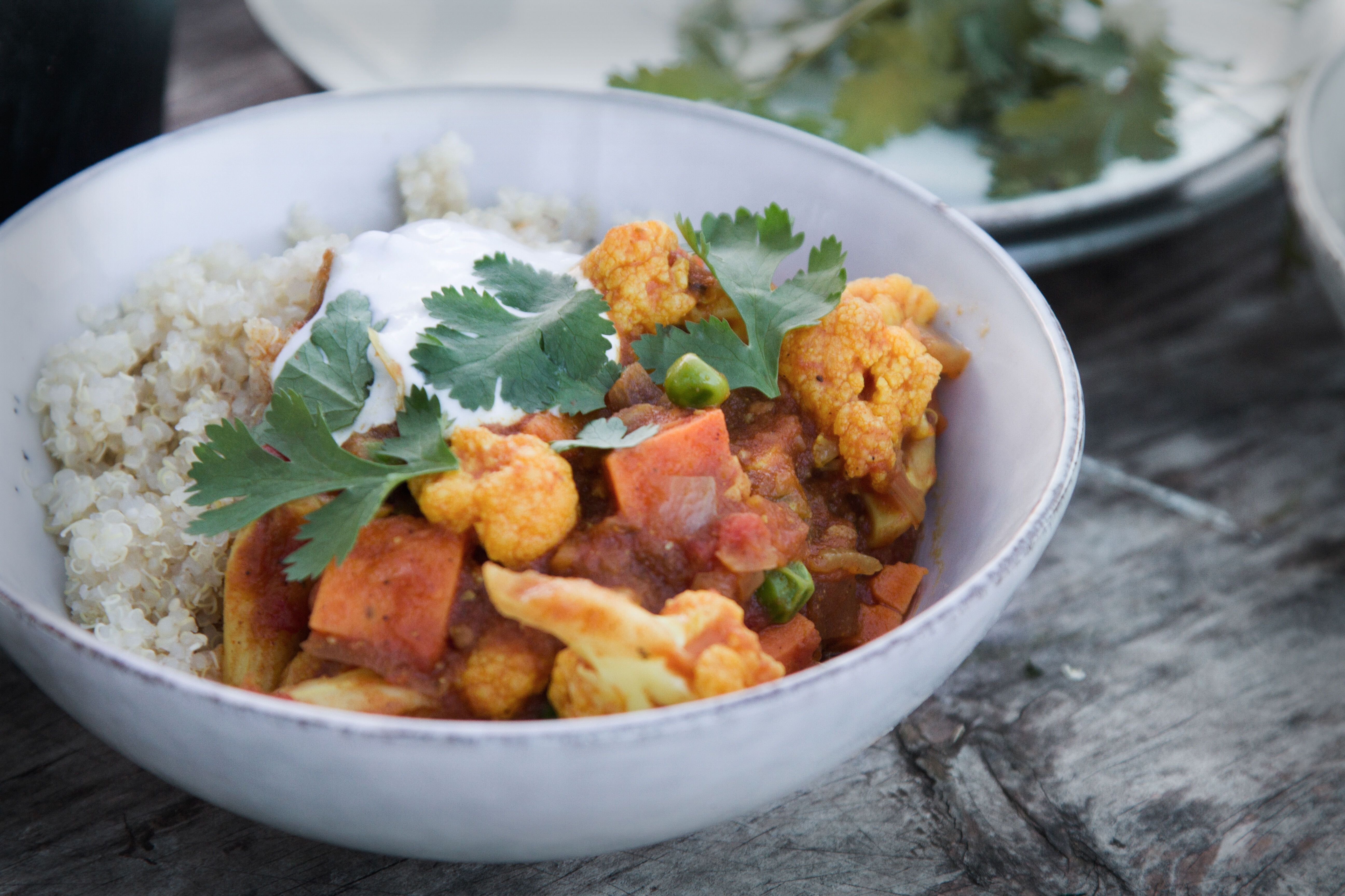 Your healthy winter recipes: kale soup & cauliflower masala